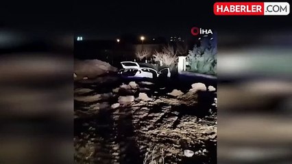 Polisten Kaçmaya Çalışan Şahıslar Kaza Yaptı