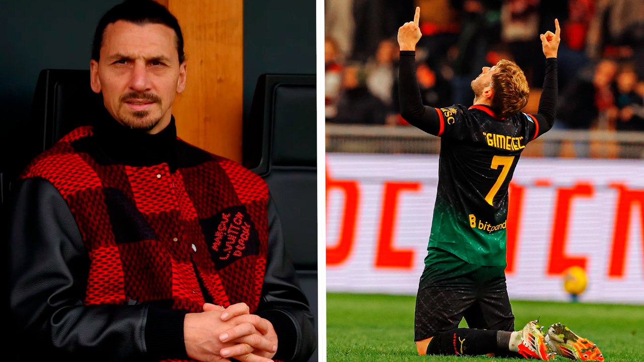 Zlatan Ibrahimovic elogia a Santiago Giménez tras su gol del triunfo para el Milan