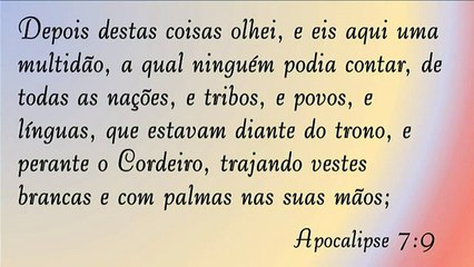 Estudo no livro de Apocalipse - Capítulo 7