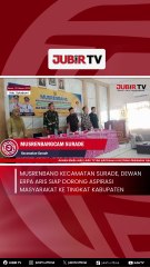 Musrenbang Kecamatan Surade, Dewan Erpa Aris Siap Dorong Aspirasi Masyarakat ke Tingkat Kabupaten