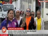 Táchira | Activan rehabilitación integral de la Escuela Municipal Regina Velásquez en San Cristóbal
