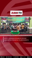 Bupati Sukabumi Resmikan Gedung Subdenpom Persiapan Palabuhanratu