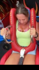 Hot girls 🔥❤️  Amazing slingshot ride OMG  #slingshotride #slingshotchallenge #SlingshotAdventHoture #ThrillRide #AmusementPark #ExtremeAdventures #CoasterEnthusiast #AmusementParkThrills #SlingshotThrills #RollerCoasterRide #CoasterJunkie #AdrenalineRus