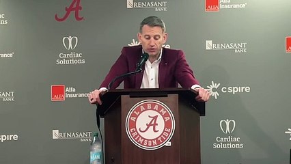 Nate Oats on Grabbing the Mic Mid-game vs. Auburn