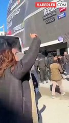 Kayyum protestolarında skandal anlar! İsrail lehine slogan attı