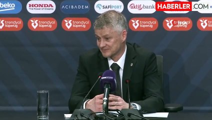 Solskjaer'den Fenerbahçe ve Galatasaray'a gönderme: Beşiktaş hakkıyla kazanır