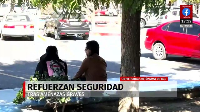 Alertan sobre supuestas amenazas en la UABCS; autoridades despliegan operativo policial