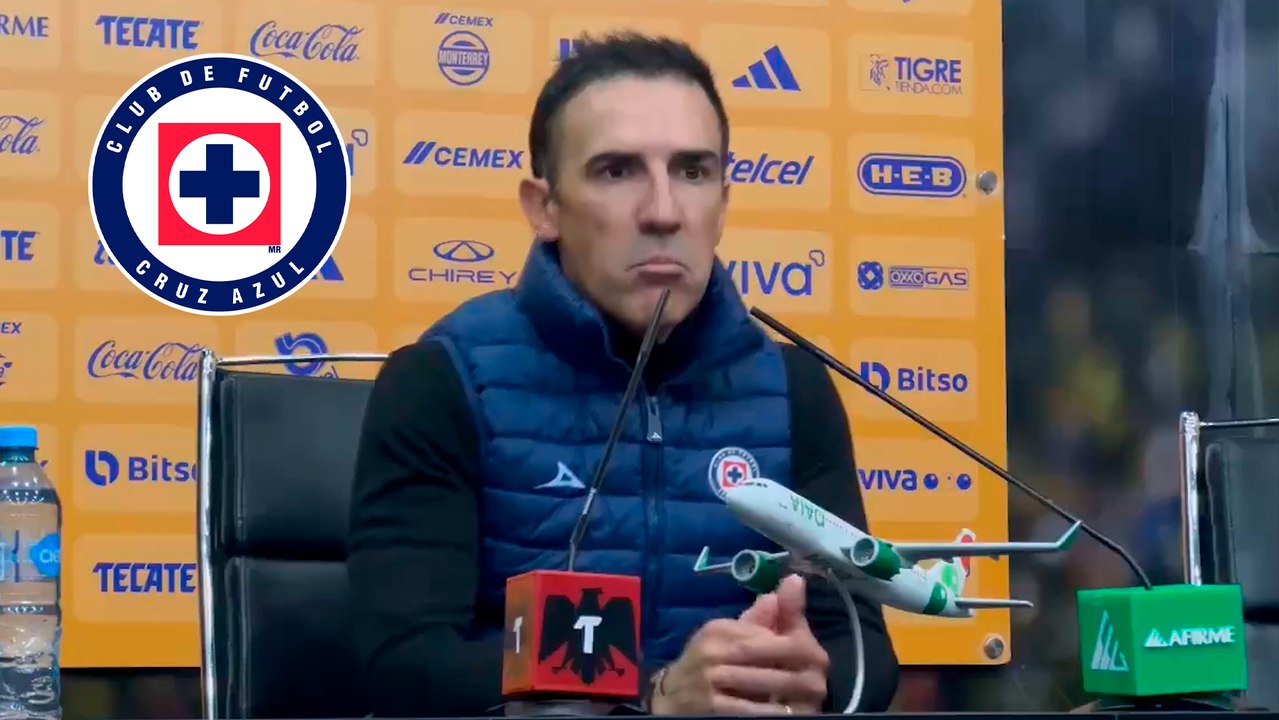 Vicente Sánchez positivo pese al tropiezo de Cruz Azul ante Tigres: "Van a seguir los buenos resultados"