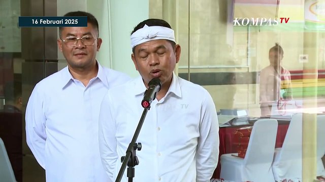 Jelang Pelantikan, Gubernur Jabar Terpilih Dedi Mulyadi Cek Kesehatan di Kemendagri