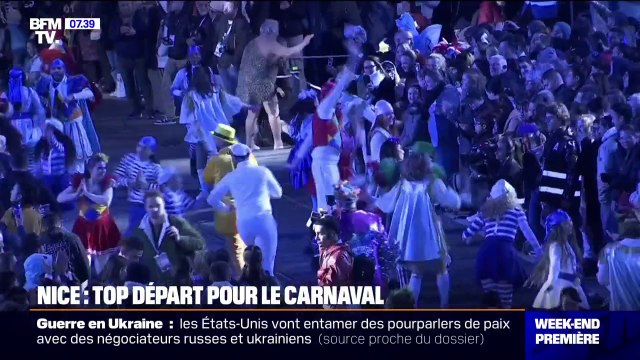 Le Carnaval de Nice est lancé, avec comme thème cette année : la préservation des océans