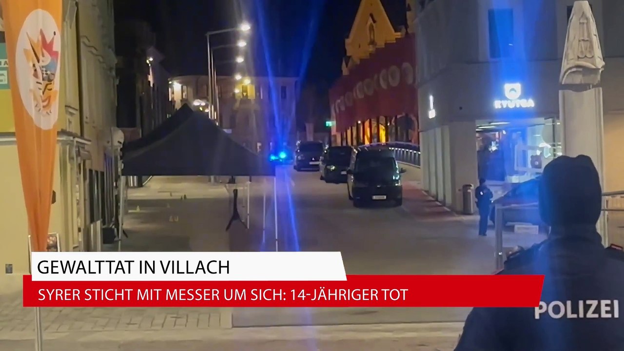 Attaque au couteau en Autriche : Un demandeur d'asile afghan de 24 ans a tué un ado de 14 ans et fait 5 blessés avant d'être arrêté en  faisant état de motivations islamistes