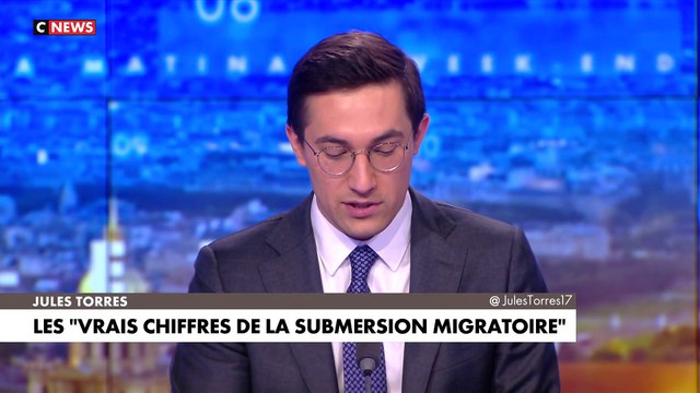 L'édito de Jules Torres : «Les vrais chiffres de la submersion migratoire »
