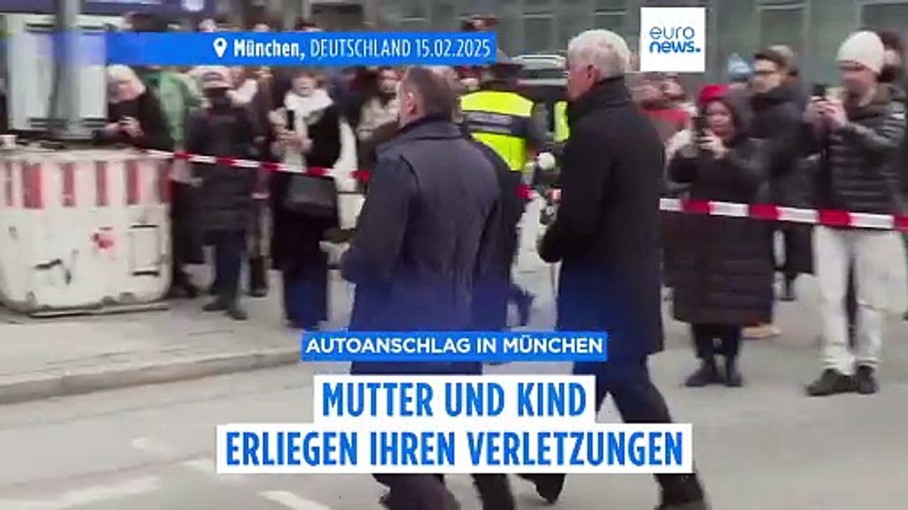 Anschlag von München: Mutter und 2-jährige Tochter erliegen ihren Verletzungen