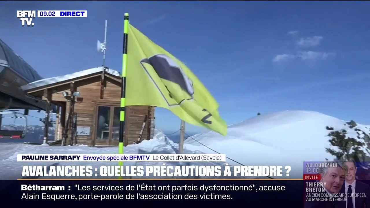 "Le risque 0 n'existe pas en montagne": les consignes de ce pisteur pour éviter les avalanches