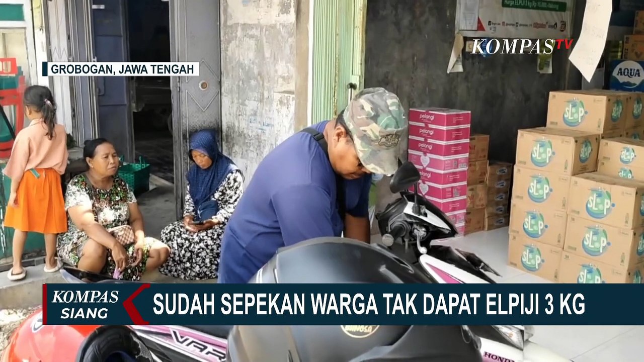 Elpiji 3 Kg Masih Langka, Warga Grobogan Cerita Sudah Sepekan Tak Dapatkan Gas