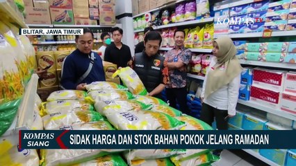 Petugas Gabungan di Blitar Sidak Harga dan Stok Bahan Pokok Jelang Ramadan