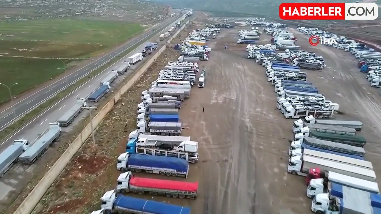 Cilvegözü Sınır Kapısı'nda Tır Yoğunluğu Artıyor