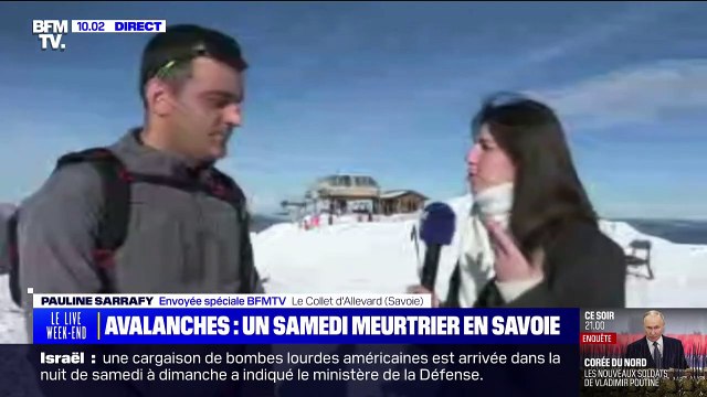 J'ai tout l'équipement qu'il faut en cas d'avalanche : ce randonneur aguerri, marqué par la mort de deux personnes en Savoie, a pris ses précautions avant de partir en randonnée