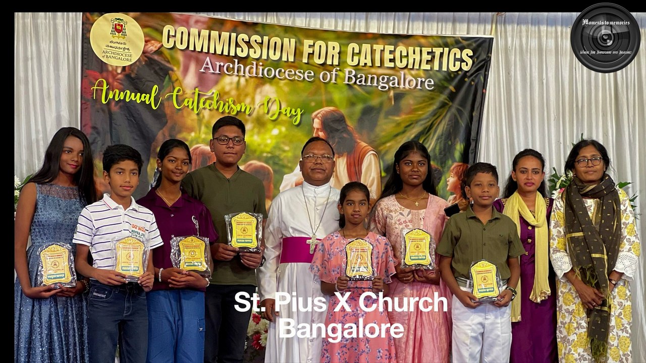 Annual Catechism Day Archdiocese of Bangalore- St. Pius X Church Kammanahalli 16Feb2025