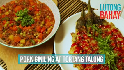 Magluto ng giniling at tortang talong ng may kasamang kilig?! Alamin with MicJill! | Lutong Bahay