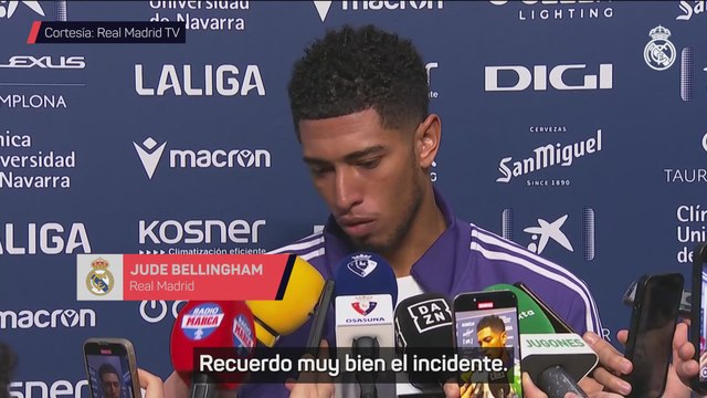 Bellingham, tras su expulsión: Es un error, en el video no concuerda con el informe