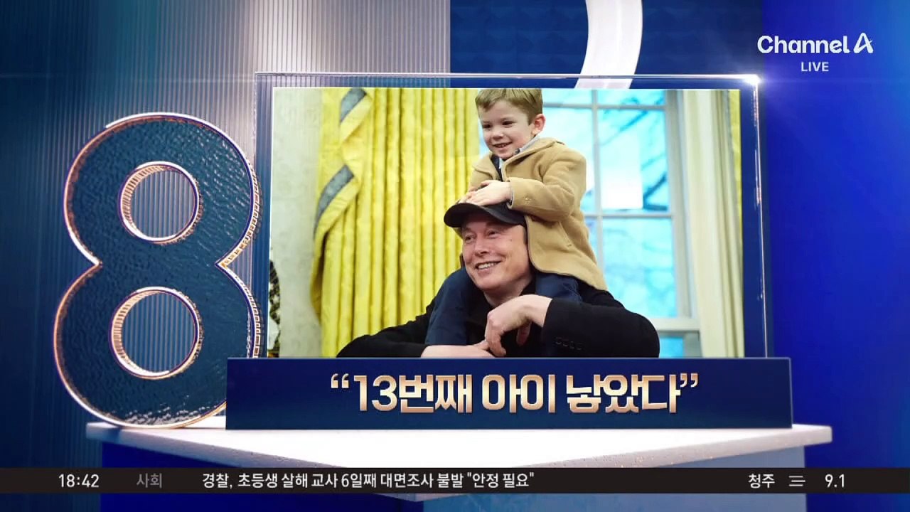 머스크 13번째 아이 아빠 되나…“5개월 전 출산”
