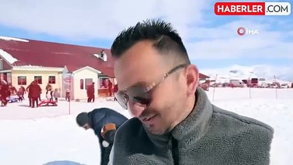 Yıldız Dağı Kayak Tesisleri Hafta Sonu Ziyaretçi Akınına Uğradı