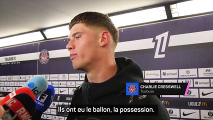 Toulouse - Cresswell : "Le fait qu'ils marquent sur corner est vraiment frustrant"