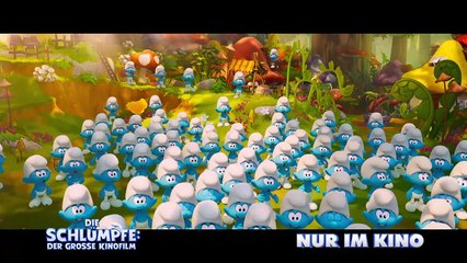 "Die Schlümpfe: Der grosse Kinofilm": Trailer zum neuen Animationsspaß