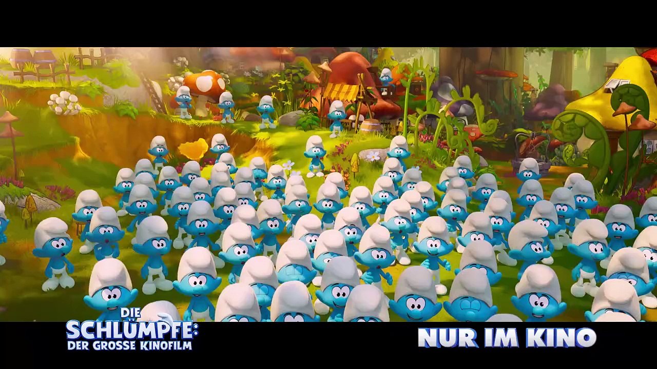 'Die Schlümpfe: Der grosse Kinofilm': Trailer zum neuen Animationsspaß