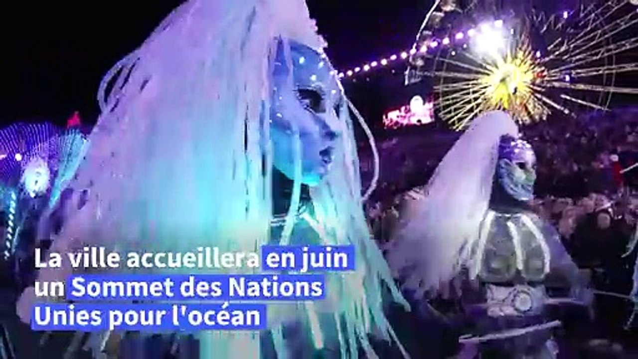 Ouverture du Carnaval de Nice 2025 sur le thème "Le Roi des Océans"