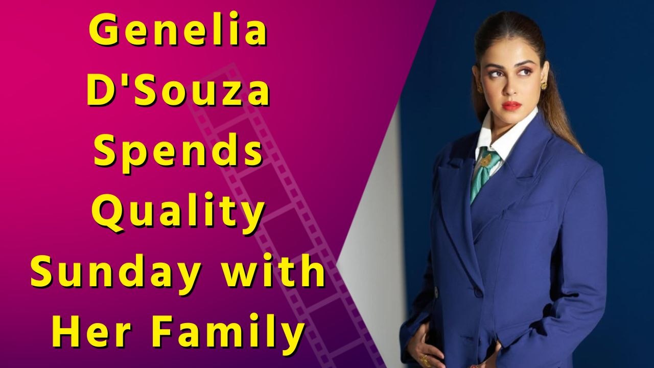 Genelia D'Souza Enjoys a Fun Sunday with the Parent Squad