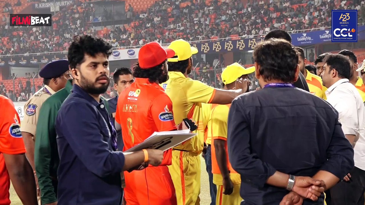 Akhil Akkineni  తో గొడవపడ్డ చెన్నై కెప్టెన్ | CCL 2025 News |Telugu Warriors | FilmiBeat