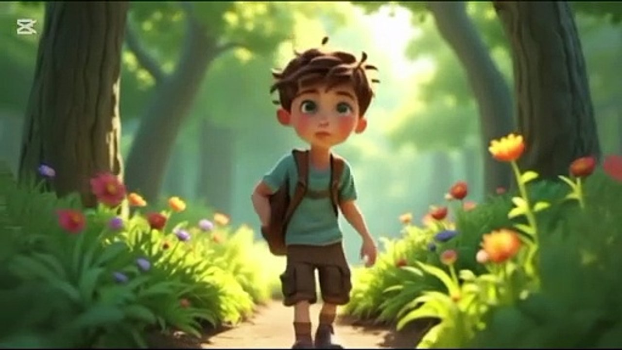 cartoon storyIn a quaint village surrounded by lush hills, young Eli trains under the mentorship of Thorne, the village elder. One day during a stroll, he uncovers a hidden golden amulet, feeling an instant bond with it. Thorne soon arrives, revealing the