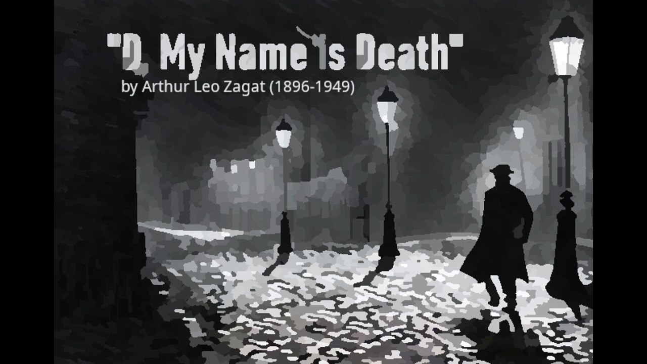 D, my Name is Death  by Arthur Leo Zagat (1896–1949)