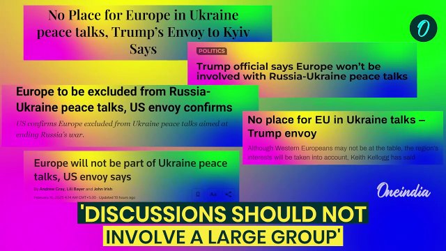 Trump’s Envoy Keith Kellogg Drops Bombshell: ‘No Place for EU in Ukraine Talks’| Kyiv Invited