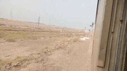 Travelling by train in Pakistan
