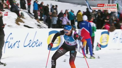 Braisaz-Bouchet en bronze sur la poursuite - Biathlon - Mondiaux (F)
