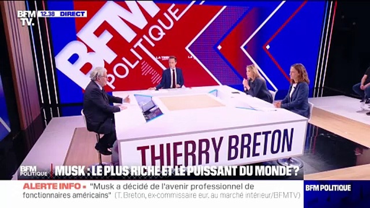 États-Unis et Europe: "Dans le cadre de l'Otan, nous sommes des alliés", assure Thierry Breton