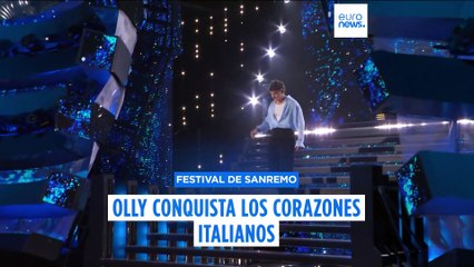 El joven cantante Olly triunfa en la 75ª edición del Festival de San Remo