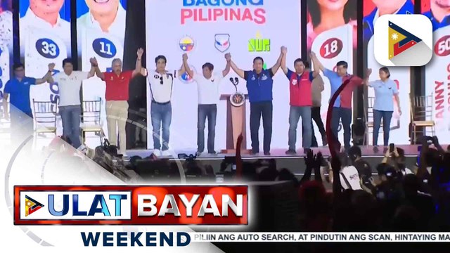 Mga kakayahan ng senatorial slate ng Alyansa para sa Bagong Pilipinas, ibinida ni PBBM sa Davao Del Norte