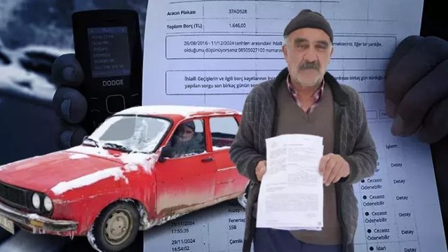 Hiç gitmediği İstanbul’dan 1985 model aracına 15 HGS cezası geldi, icralık oldu