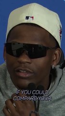 Edwards' hilarious response to Jordan comparisons