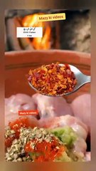 Mazy ki recipe😛😛😋 with chicken