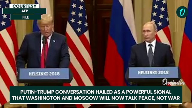 Kremlin Says Trump Welcome In Russia Anytime, Calls His Talks With Putin A Signal For Peace,Not War