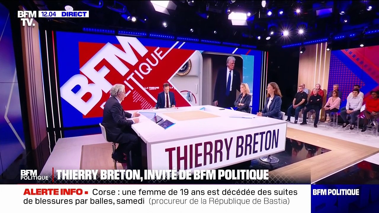 Sécurité en Europe: "L'un des moments les plus graves de notre histoire", estime Thierry Breton (ex commissaire européen)