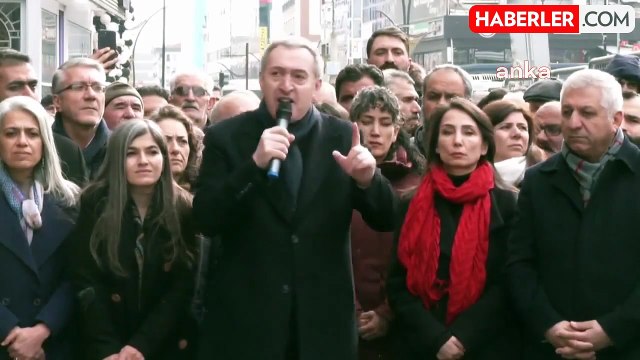 Dem Parti Eş Genel Başkanları Van'da... Tuncer Bakırhan: Karar Verin Demokratik Çözüm mü? Kürt Düşmanlığı Mı?