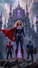 #super girl #marval #venom #spiderman