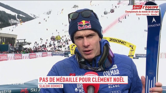 Clément Noël : « C'est dur à accepter » - Ski alpin - Mondiaux (H)