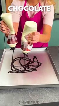 Perfectly glazed chocolate donuts on a grill tray 🍩
